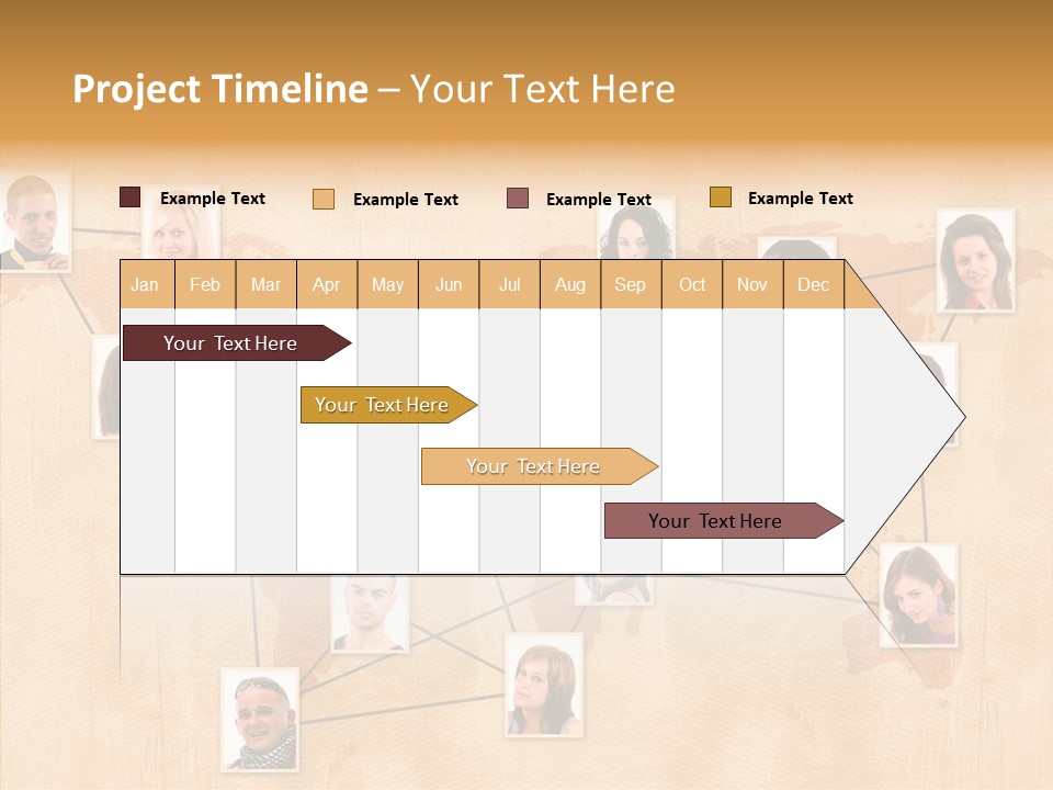 Media Contact Online PowerPoint Template