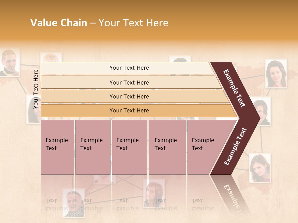Media Contact Online PowerPoint Template