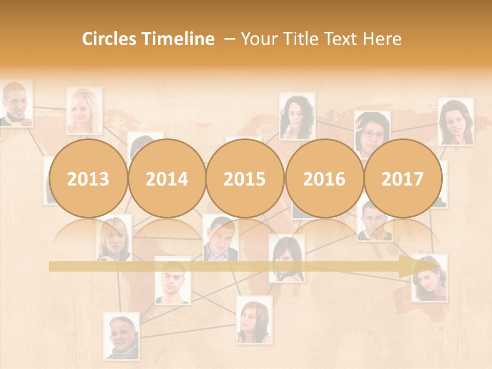 Media Contact Online PowerPoint Template