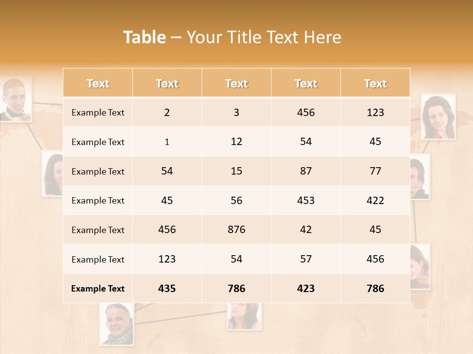 Media Contact Online PowerPoint Template