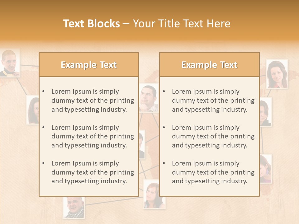 Media Contact Online PowerPoint Template