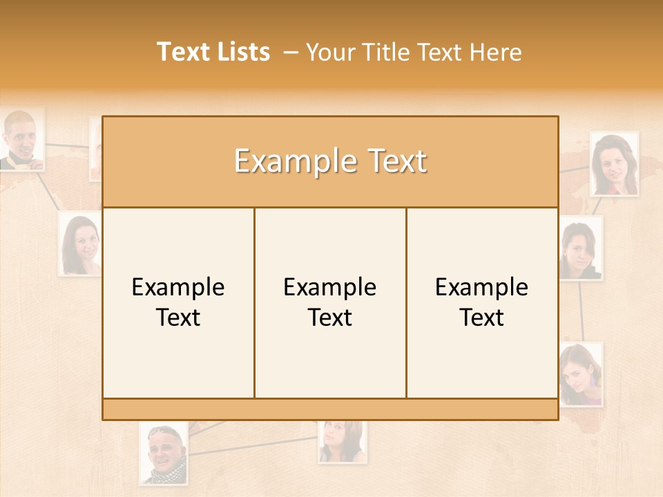 Media Contact Online PowerPoint Template