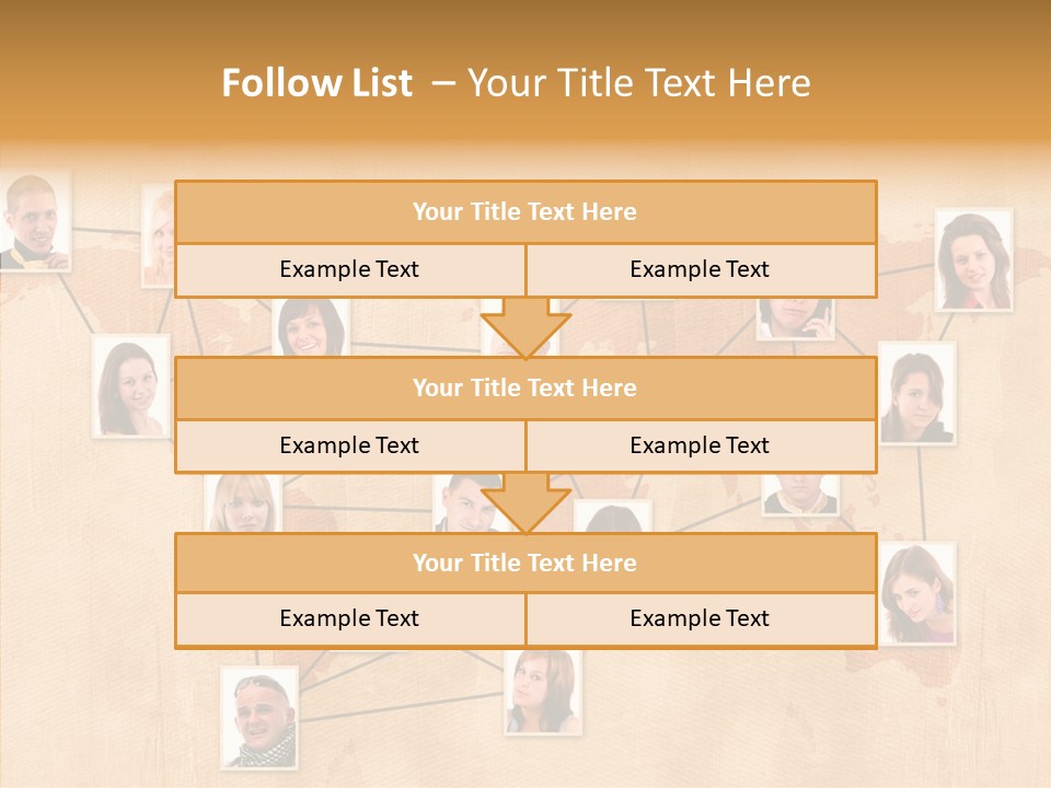 Media Contact Online PowerPoint Template
