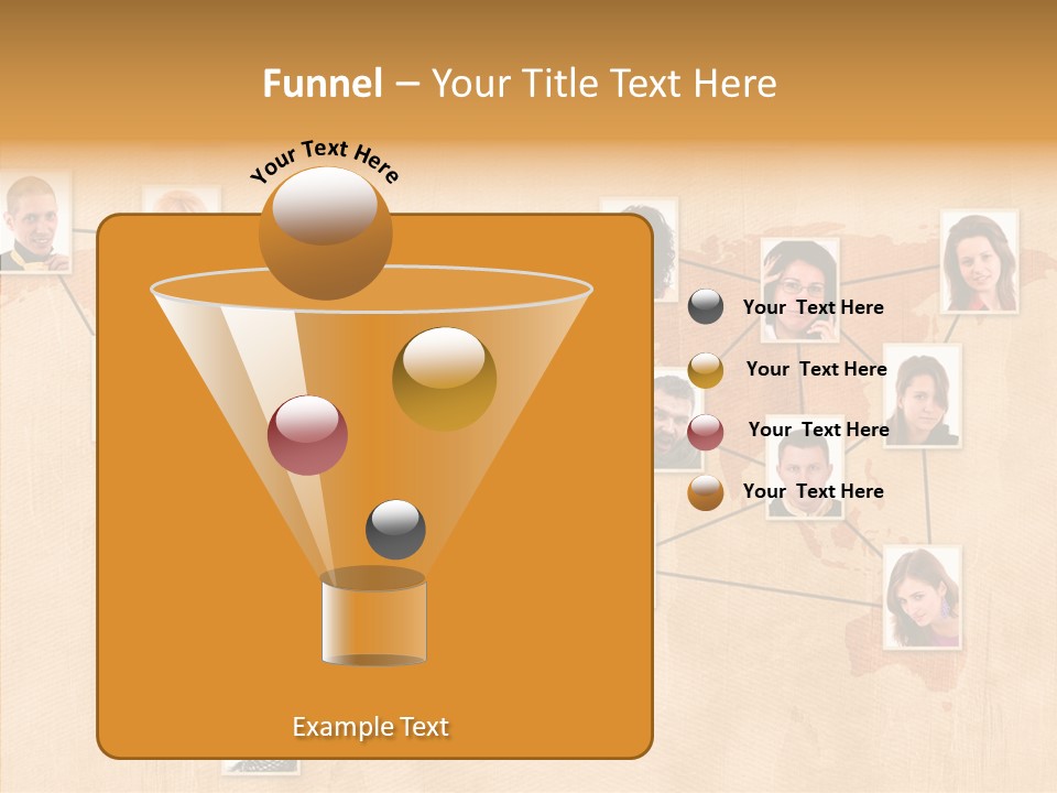 Media Contact Online PowerPoint Template