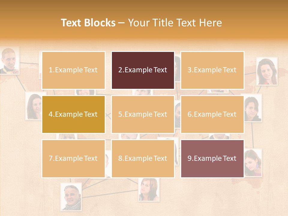 Media Contact Online PowerPoint Template