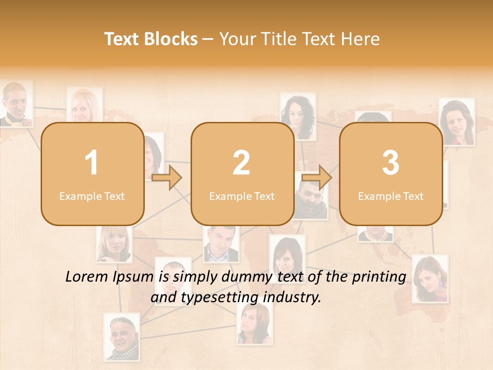 Media Contact Online PowerPoint Template