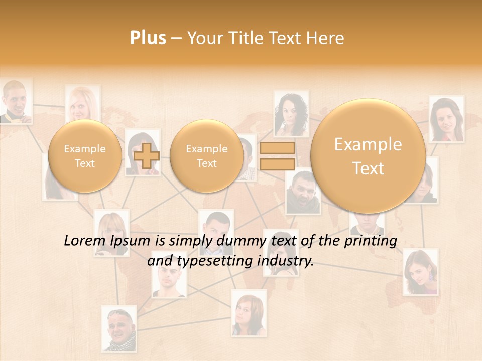 Media Contact Online PowerPoint Template