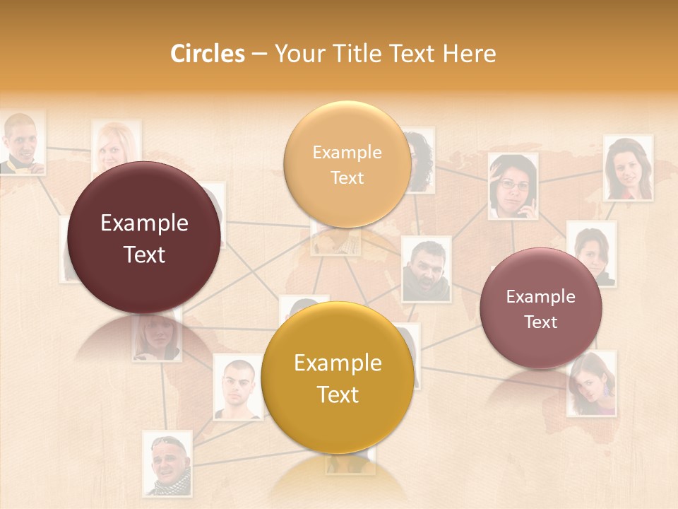 Media Contact Online PowerPoint Template