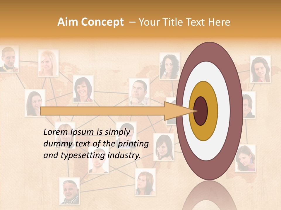 Media Contact Online PowerPoint Template