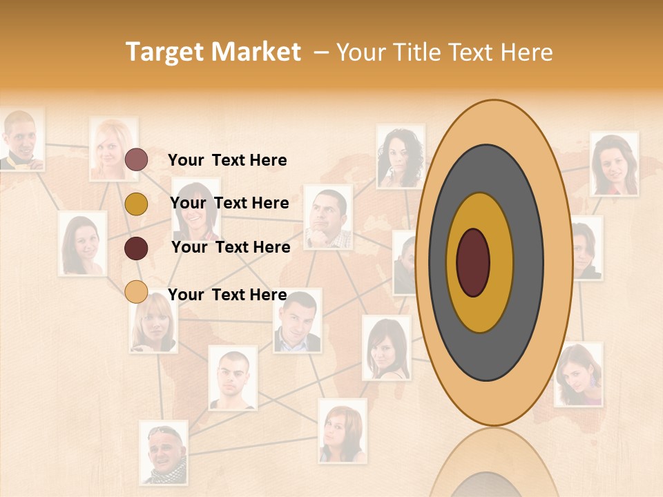 Media Contact Online PowerPoint Template