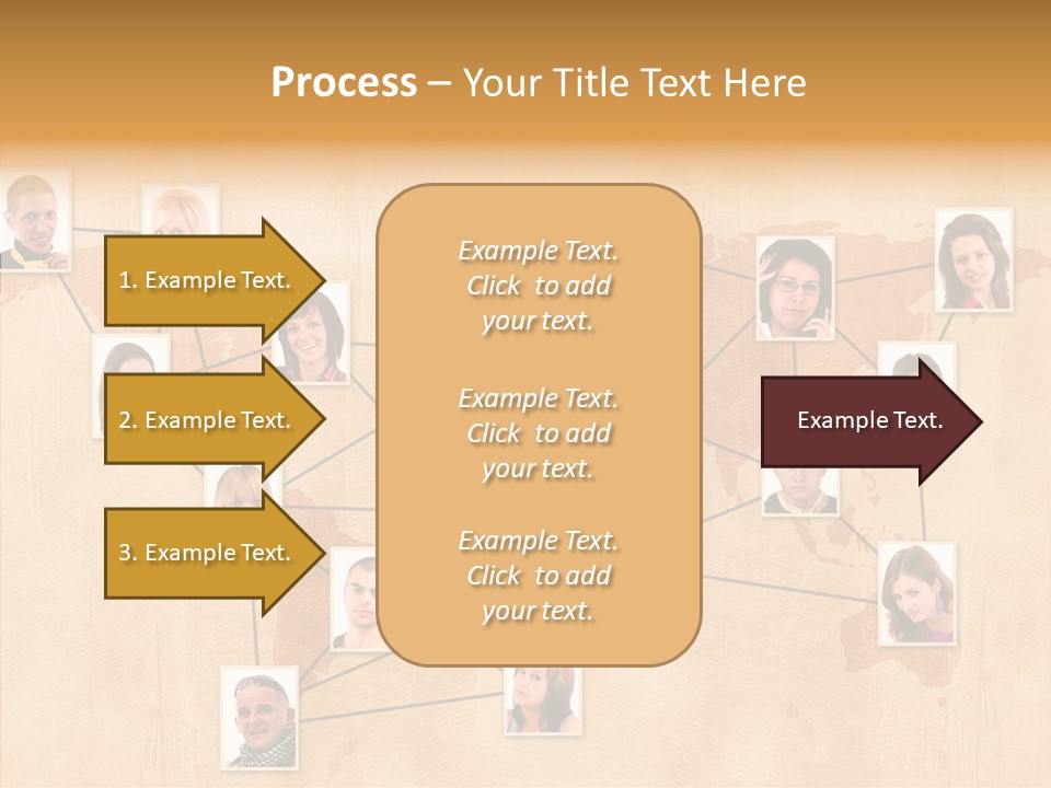 Media Contact Online PowerPoint Template
