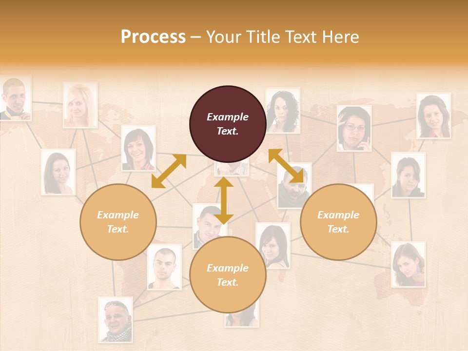 Media Contact Online PowerPoint Template