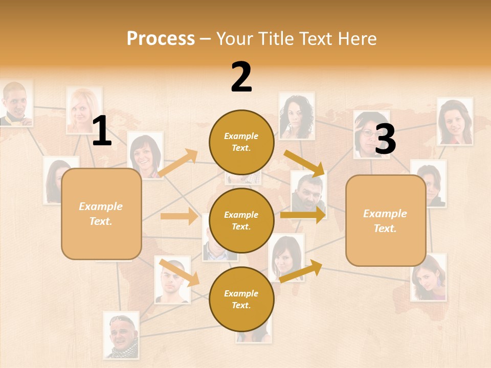 Media Contact Online PowerPoint Template