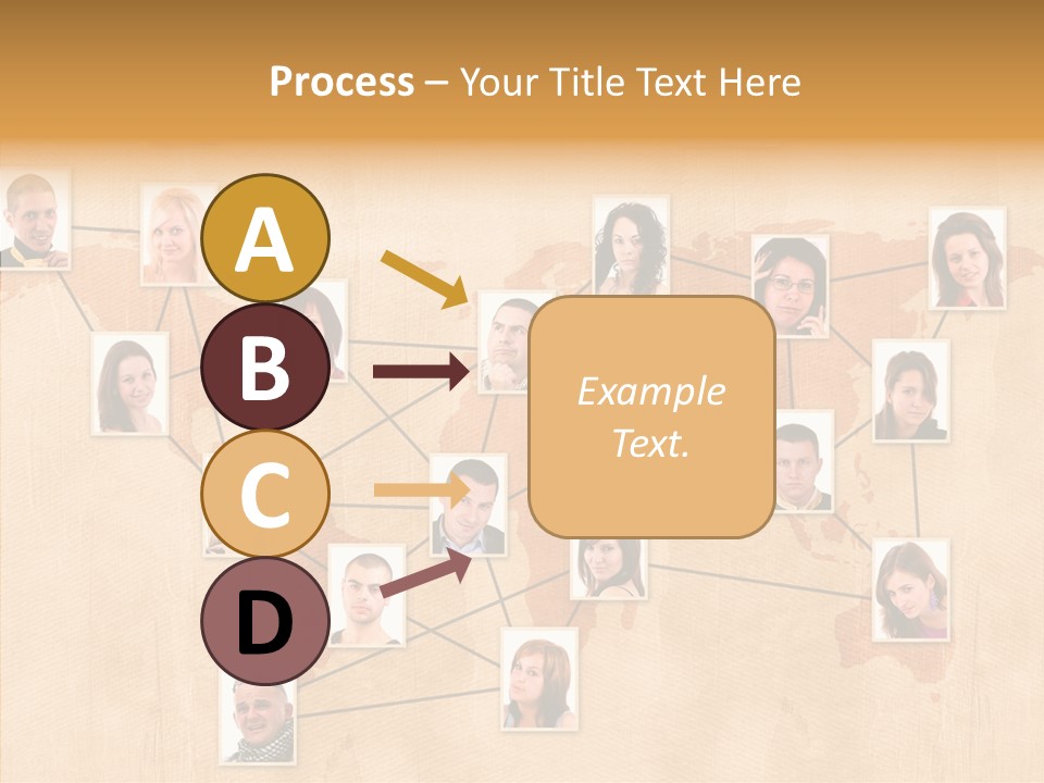 Media Contact Online PowerPoint Template