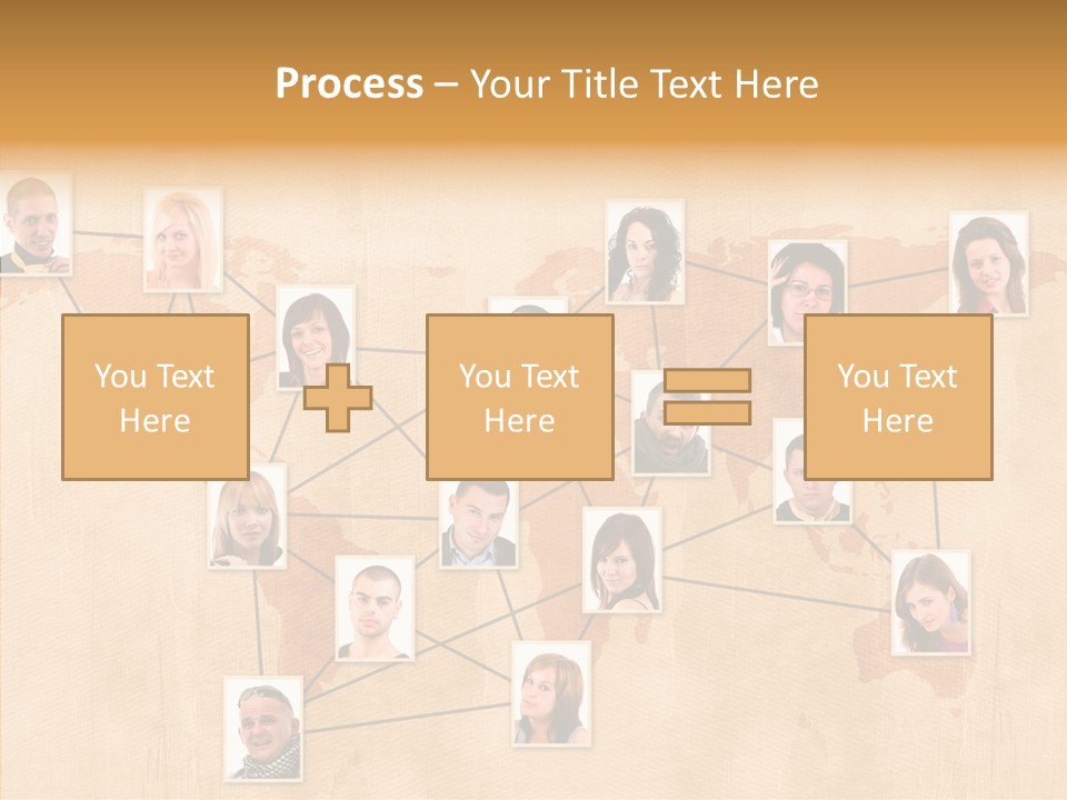 Media Contact Online PowerPoint Template