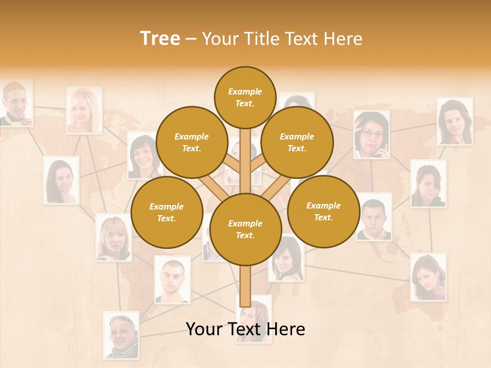 Media Contact Online PowerPoint Template
