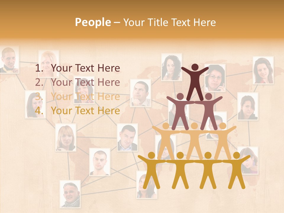 Media Contact Online PowerPoint Template