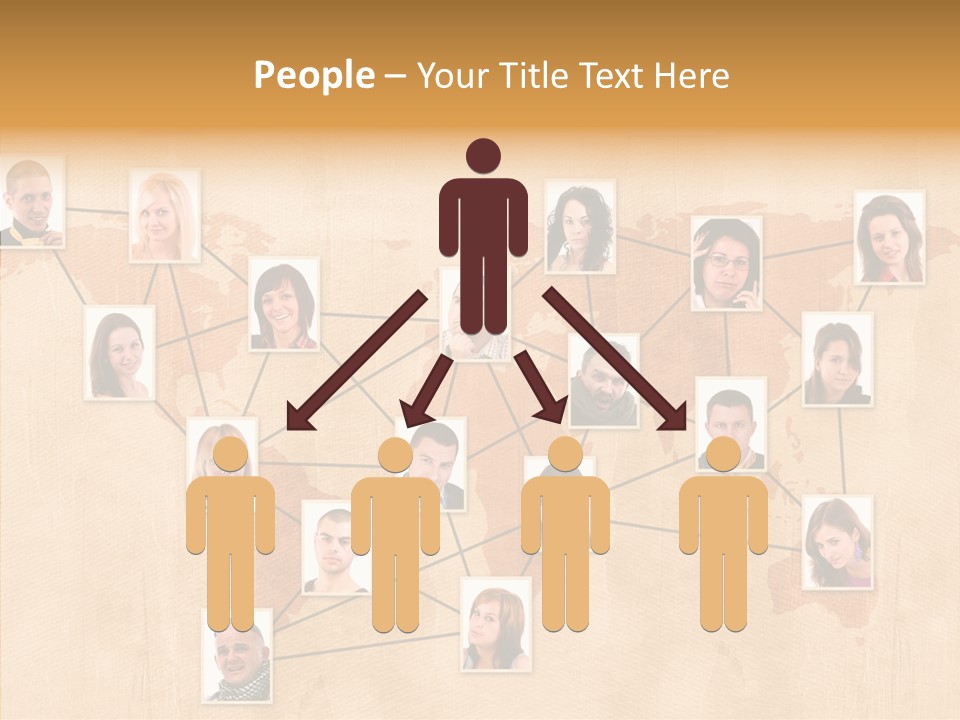 Media Contact Online PowerPoint Template