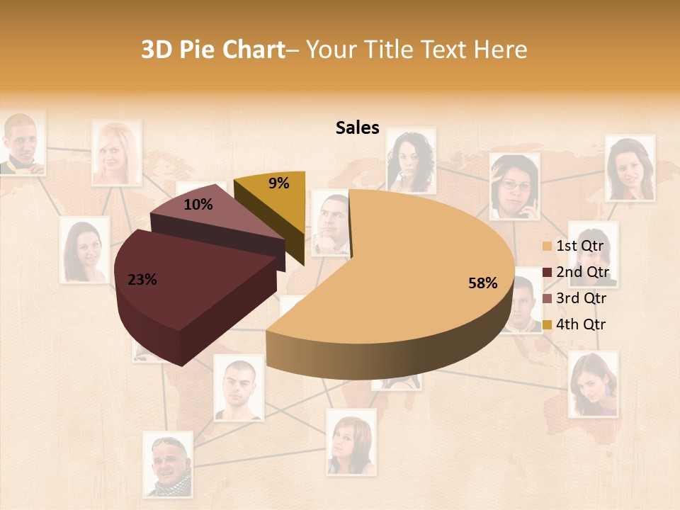 Media Contact Online PowerPoint Template