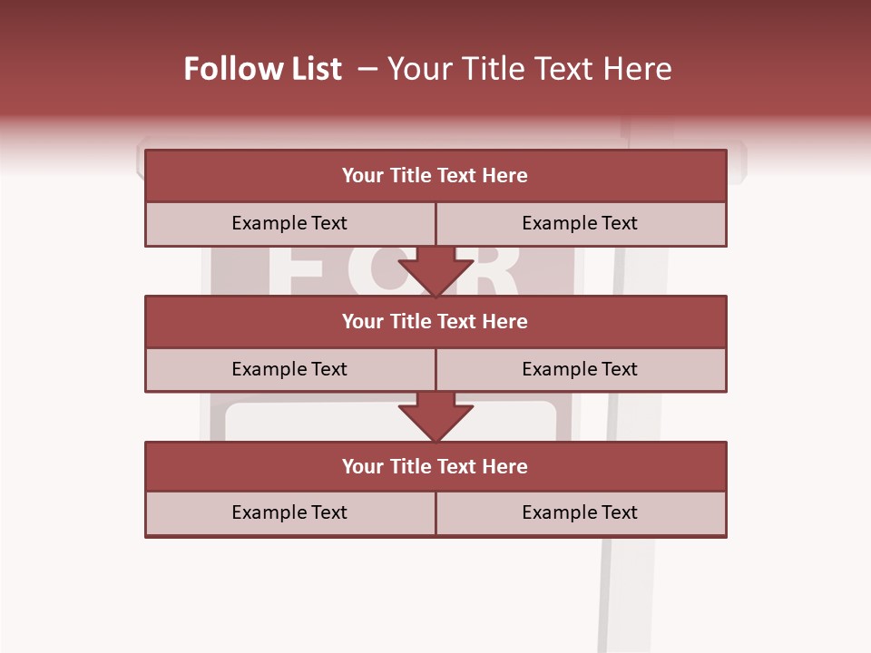 House For Rent For Rent Real Estate Sign PowerPoint Template