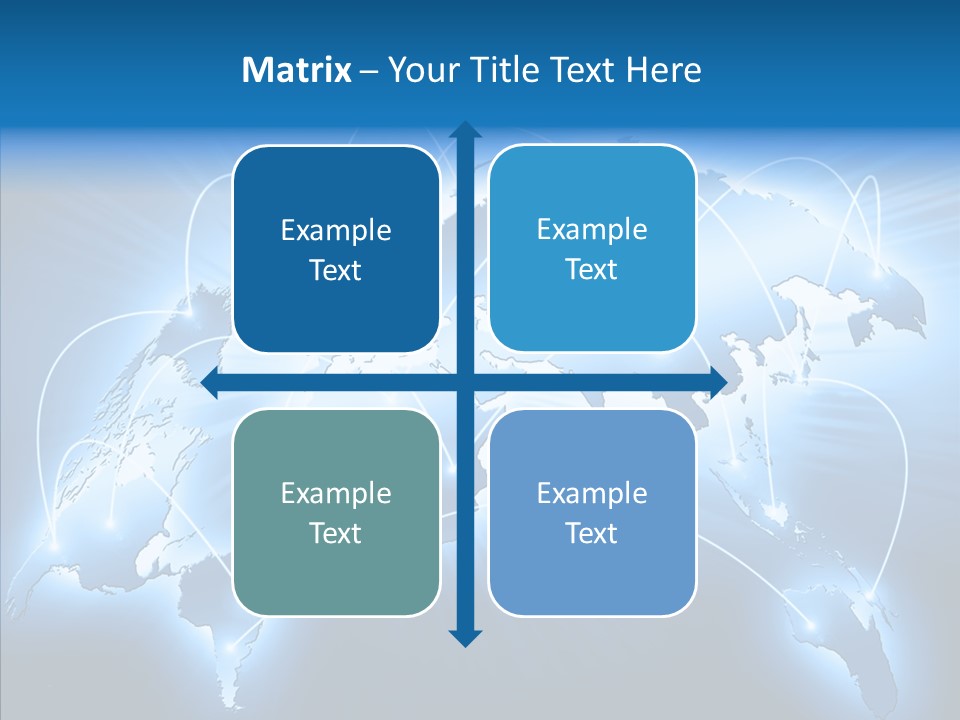Staff Global Connect PowerPoint Template