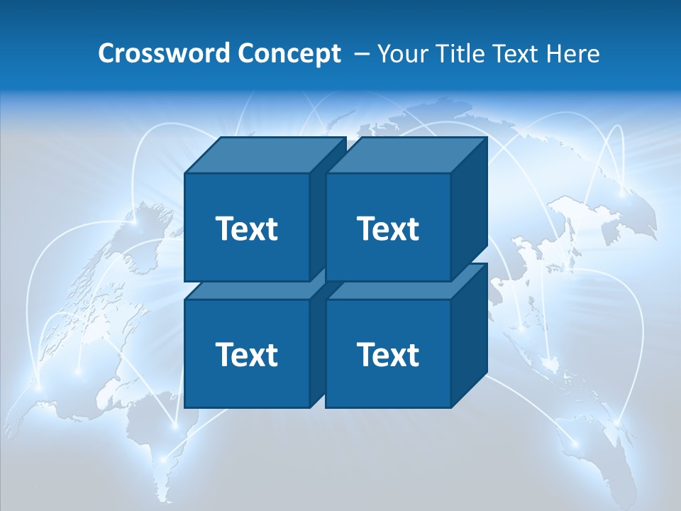 Staff Global Connect PowerPoint Template