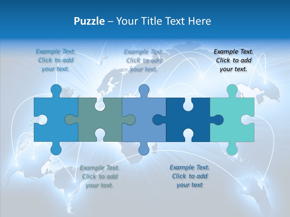 Staff Global Connect PowerPoint Template