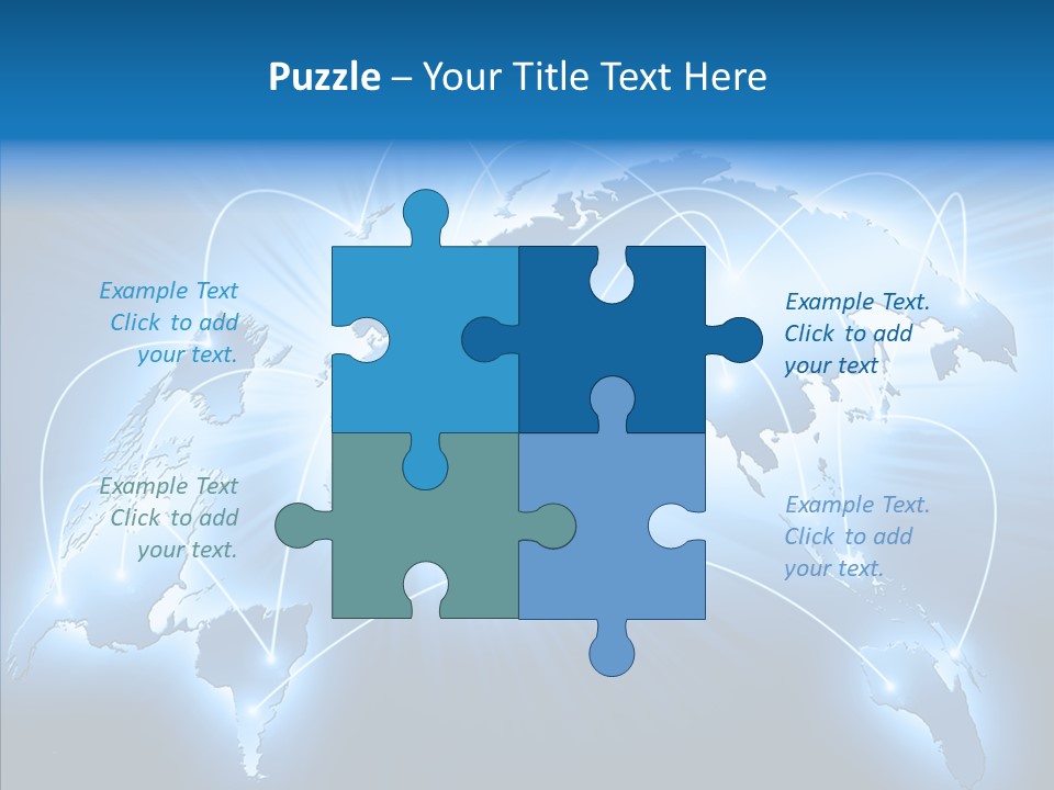 Staff Global Connect PowerPoint Template