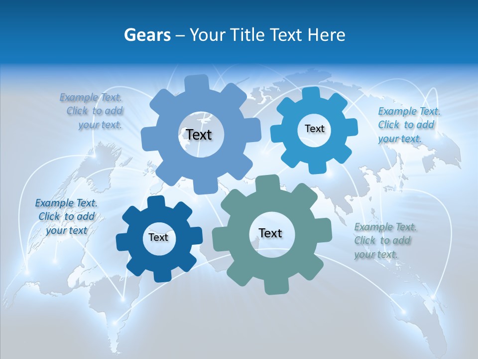 Staff Global Connect PowerPoint Template