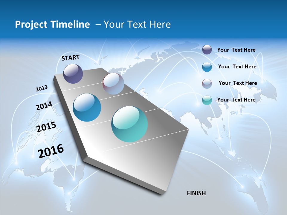 Staff Global Connect PowerPoint Template