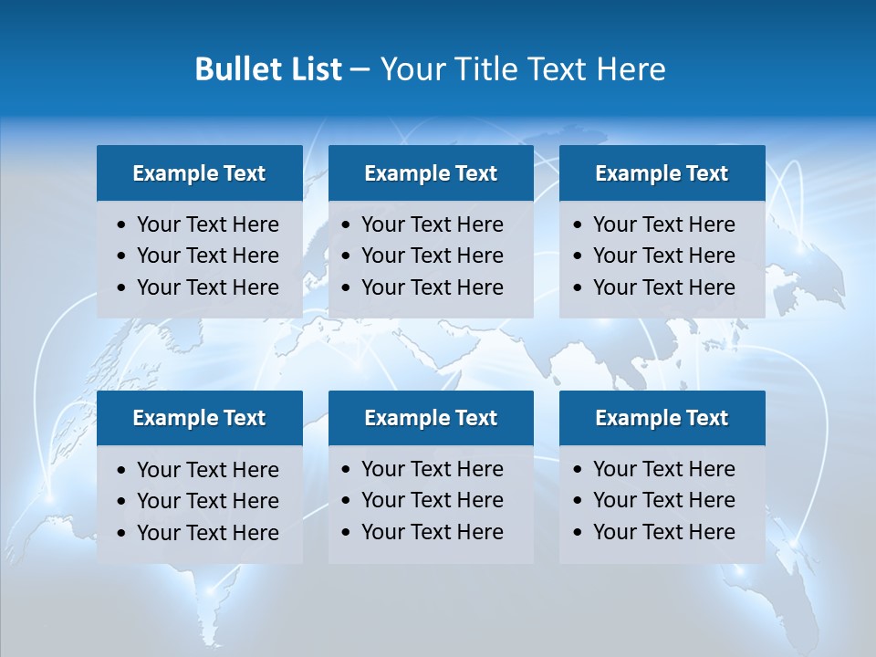 Staff Global Connect PowerPoint Template