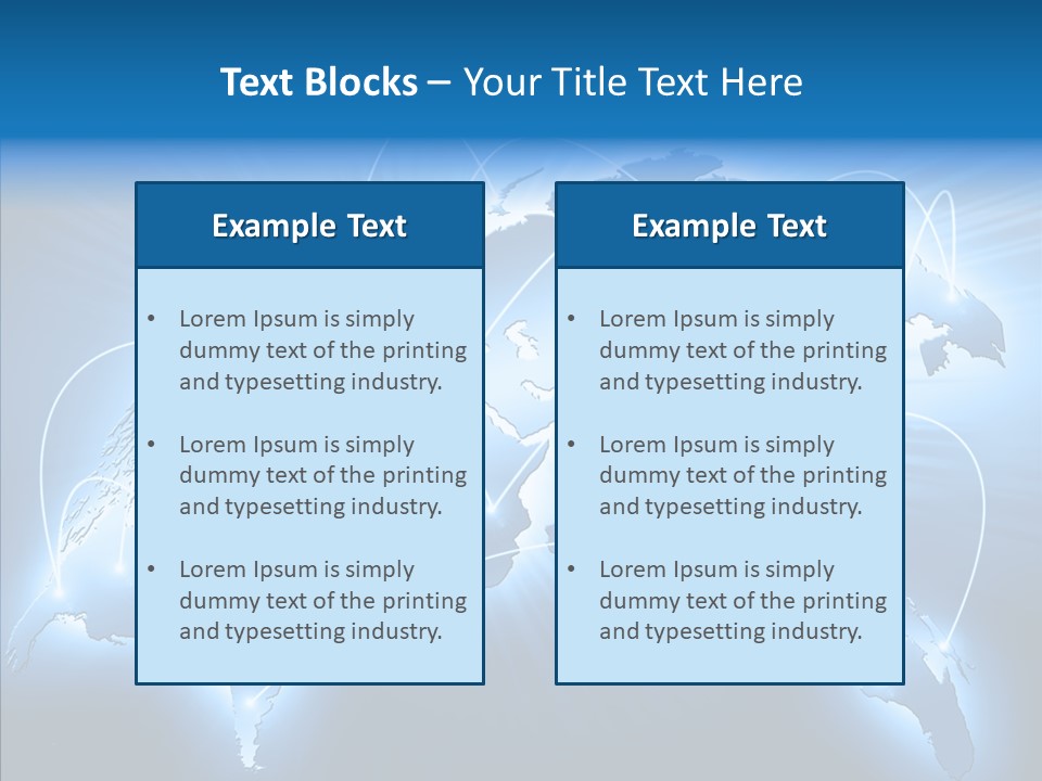 Staff Global Connect PowerPoint Template