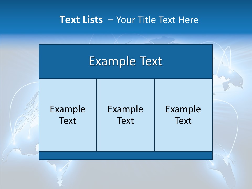 Staff Global Connect PowerPoint Template