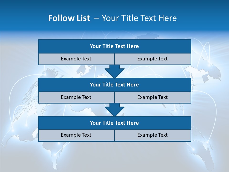 Staff Global Connect PowerPoint Template