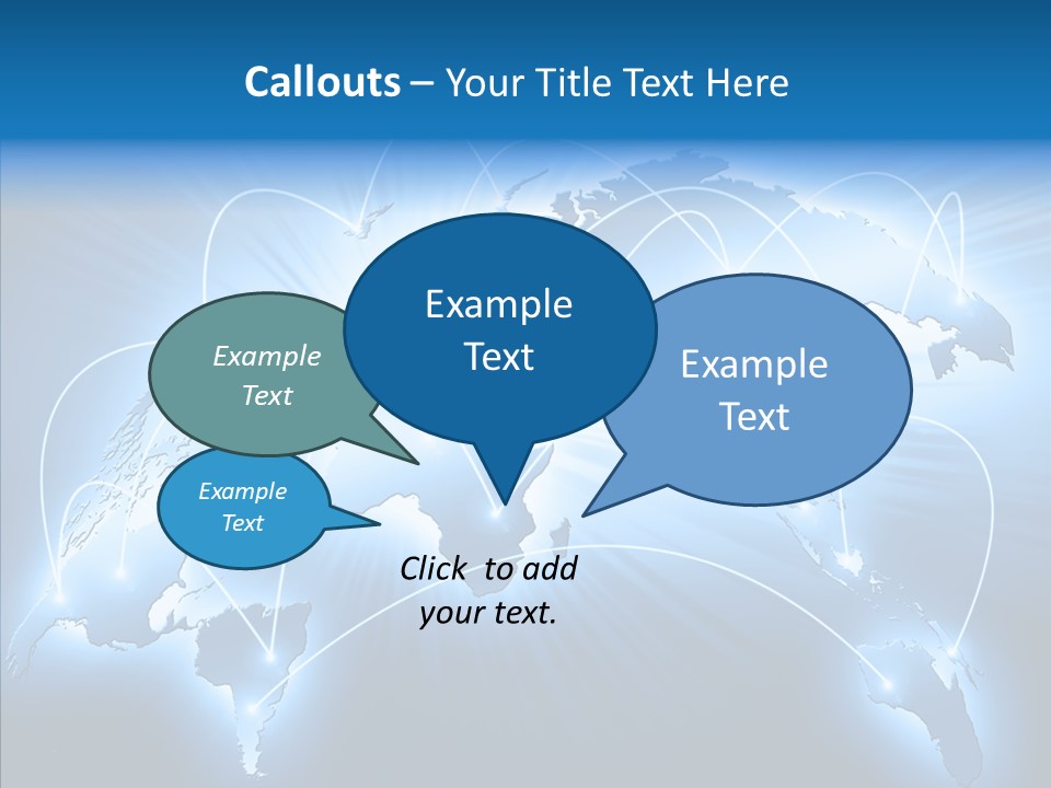Staff Global Connect PowerPoint Template