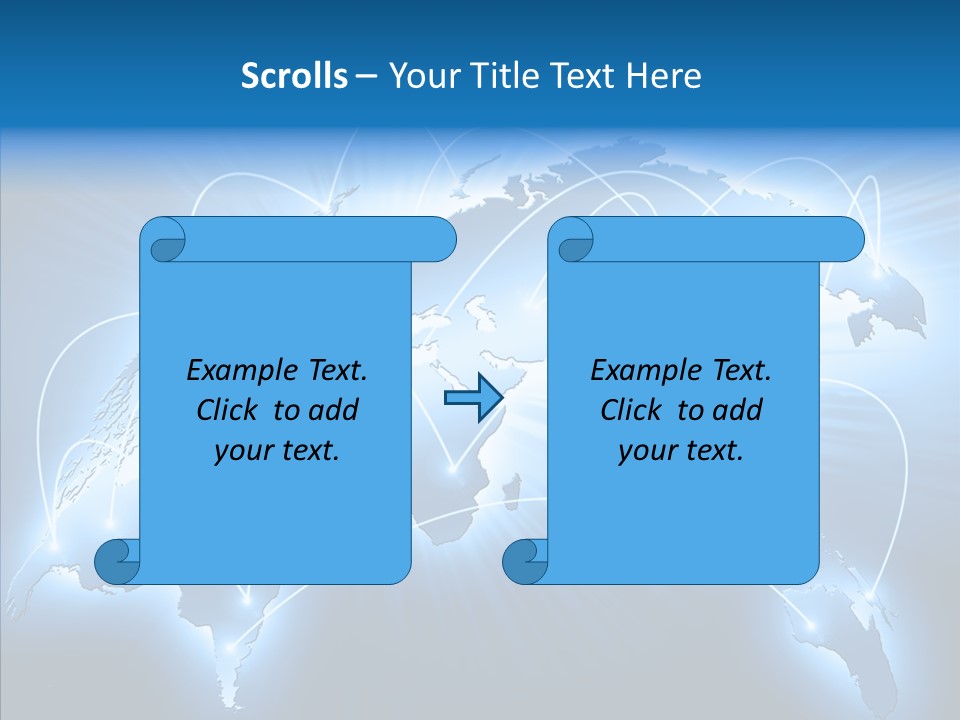 Staff Global Connect PowerPoint Template