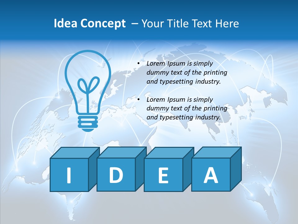 Staff Global Connect PowerPoint Template
