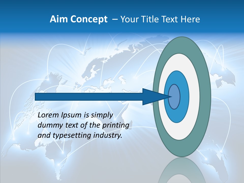 Staff Global Connect PowerPoint Template