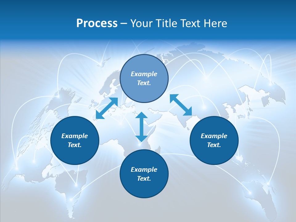 Staff Global Connect PowerPoint Template