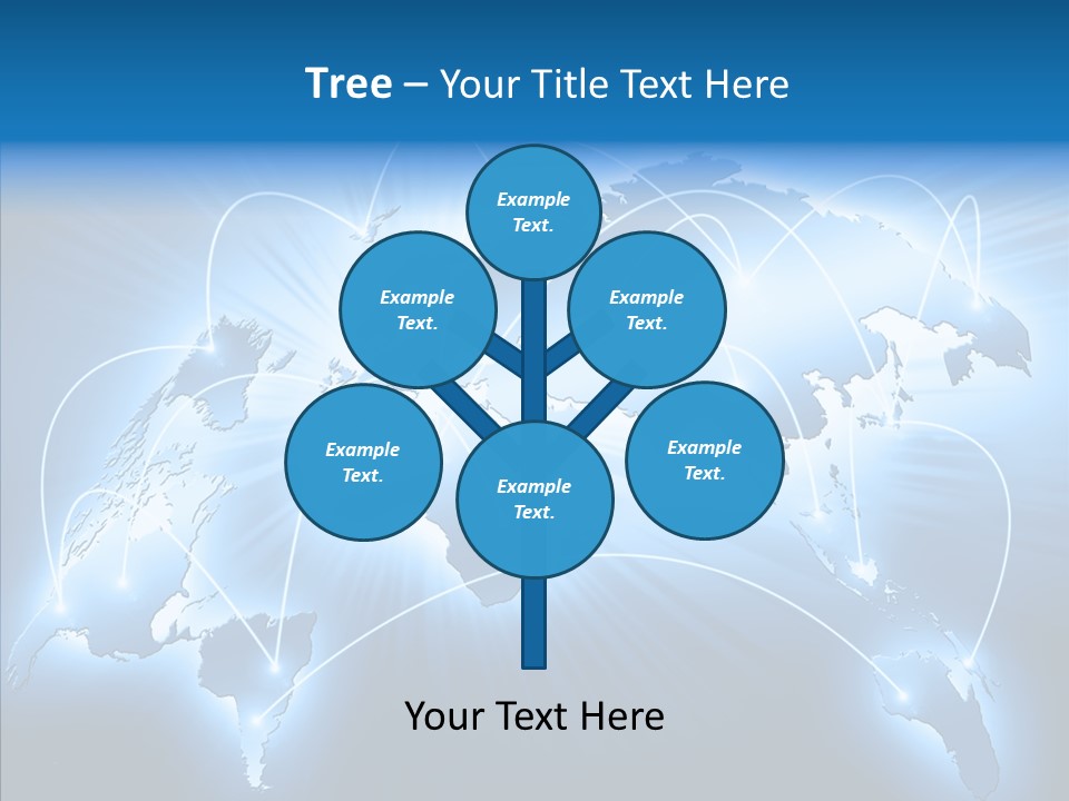 Staff Global Connect PowerPoint Template