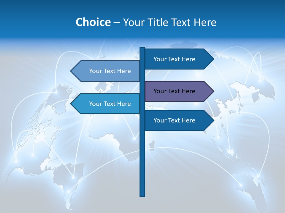 Staff Global Connect PowerPoint Template