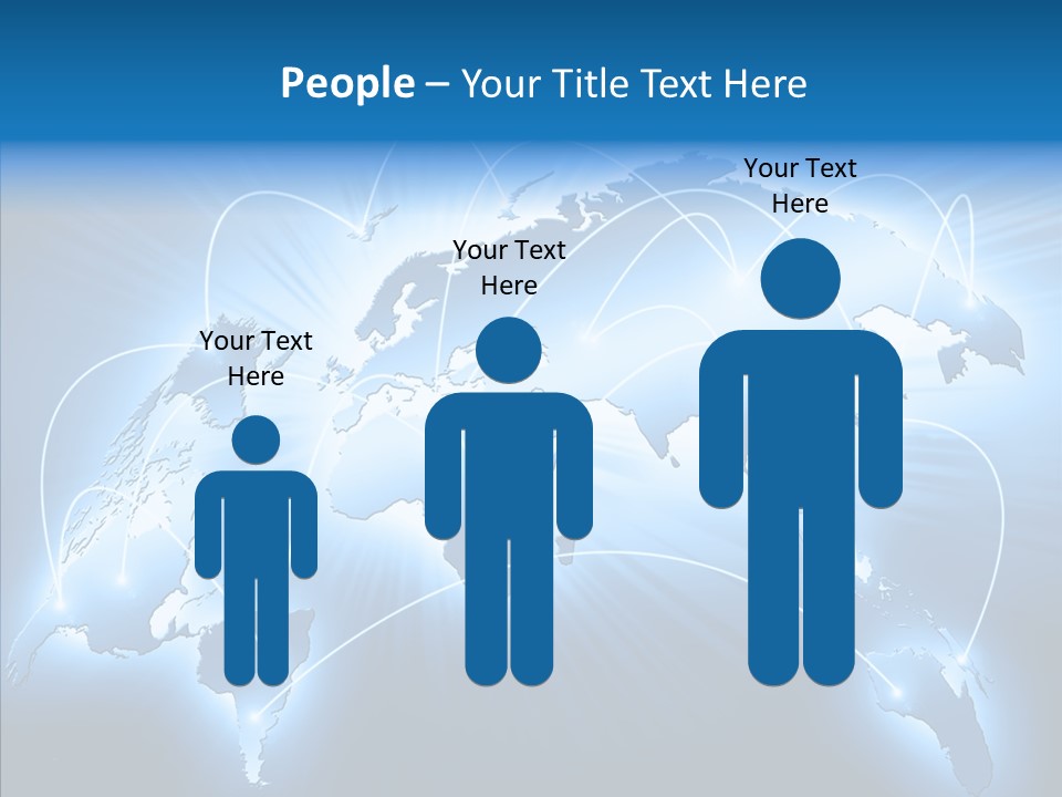 Staff Global Connect PowerPoint Template