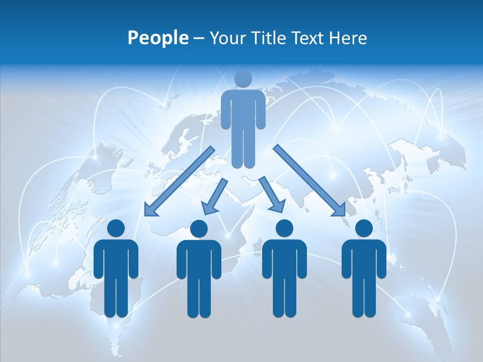 Staff Global Connect PowerPoint Template