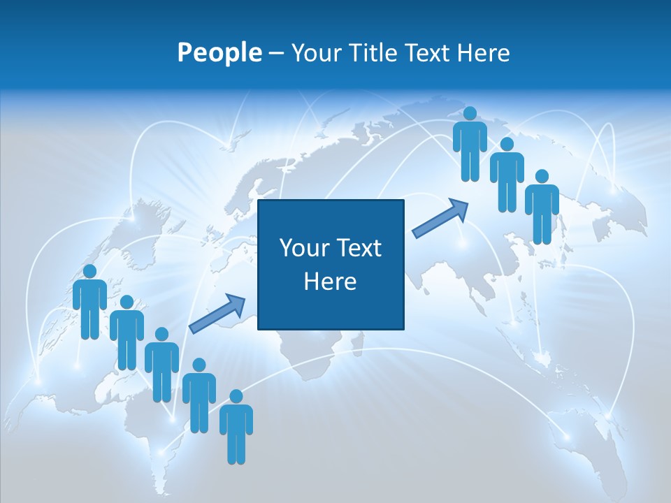 Staff Global Connect PowerPoint Template