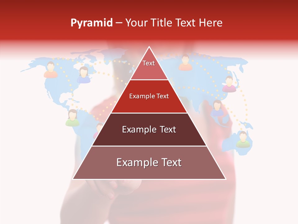 Man Friend Button PowerPoint Template