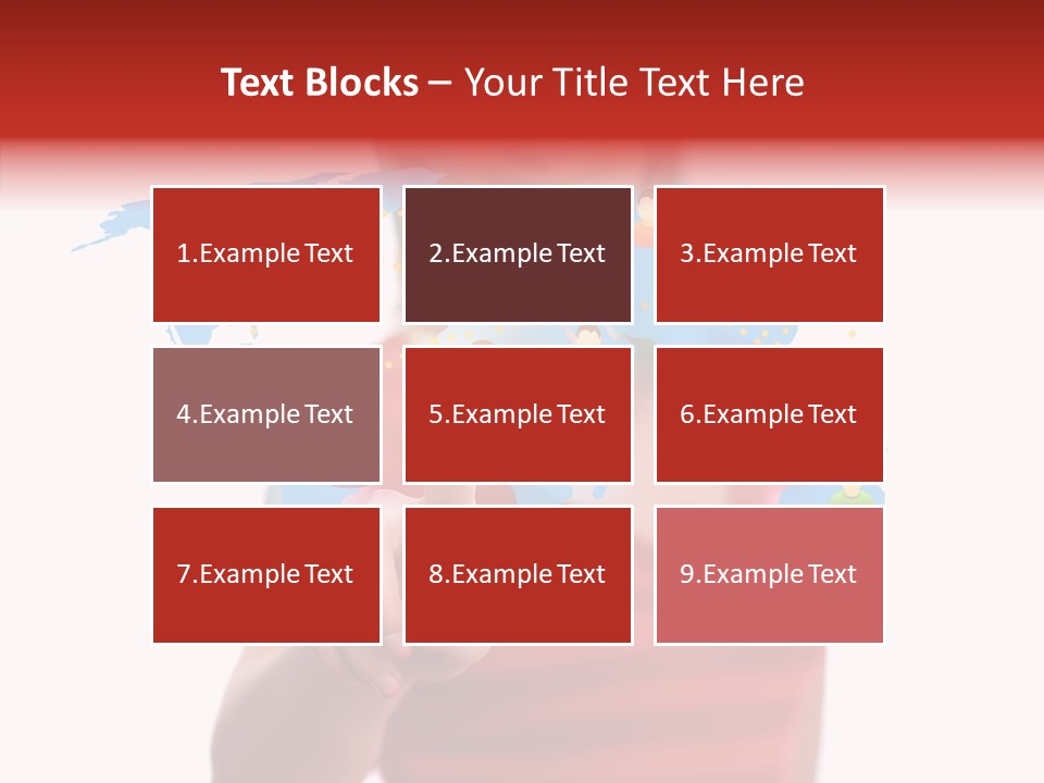 Man Friend Button PowerPoint Template