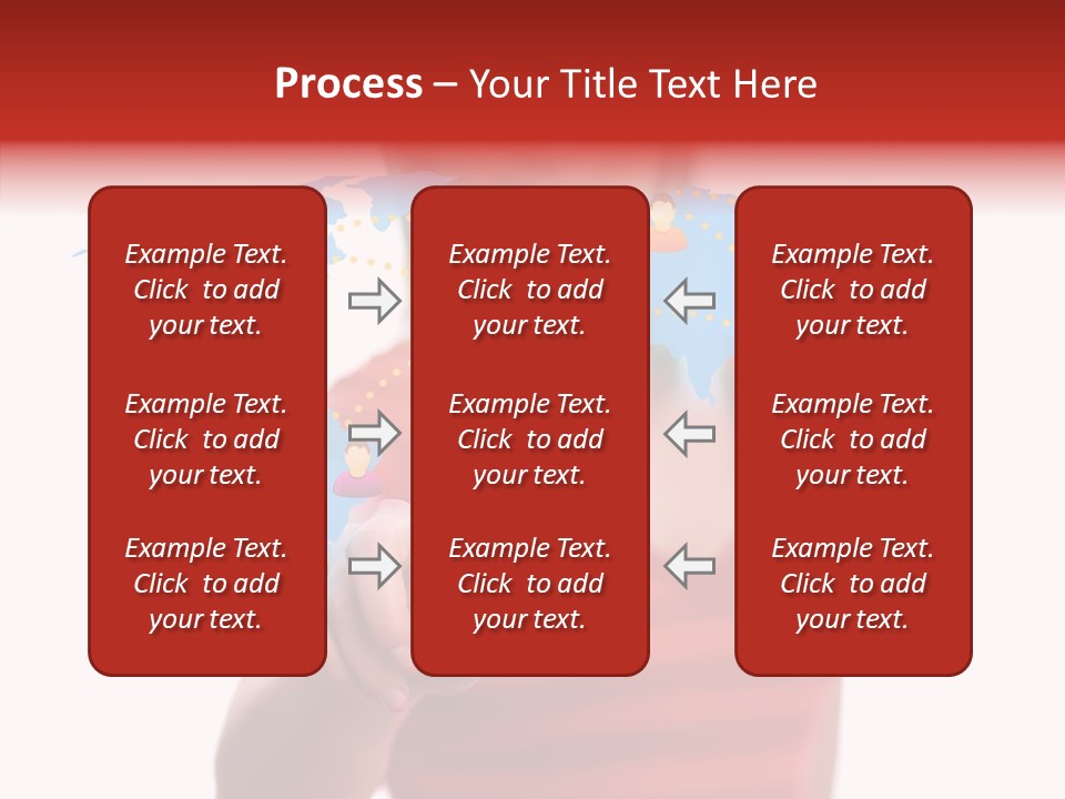 Man Friend Button PowerPoint Template