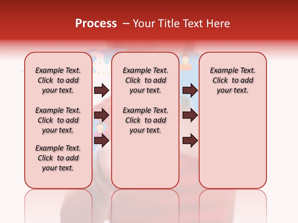 Man Friend Button PowerPoint Template