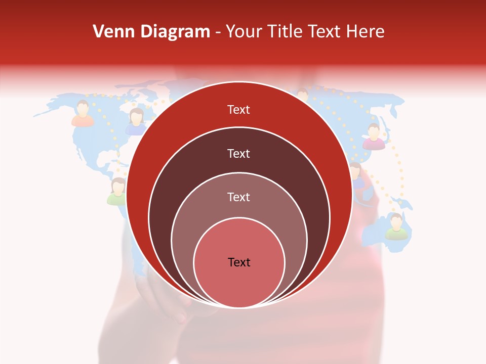 Man Friend Button PowerPoint Template