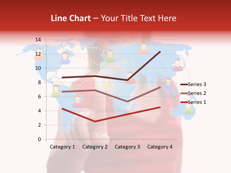 Man Friend Button PowerPoint Template